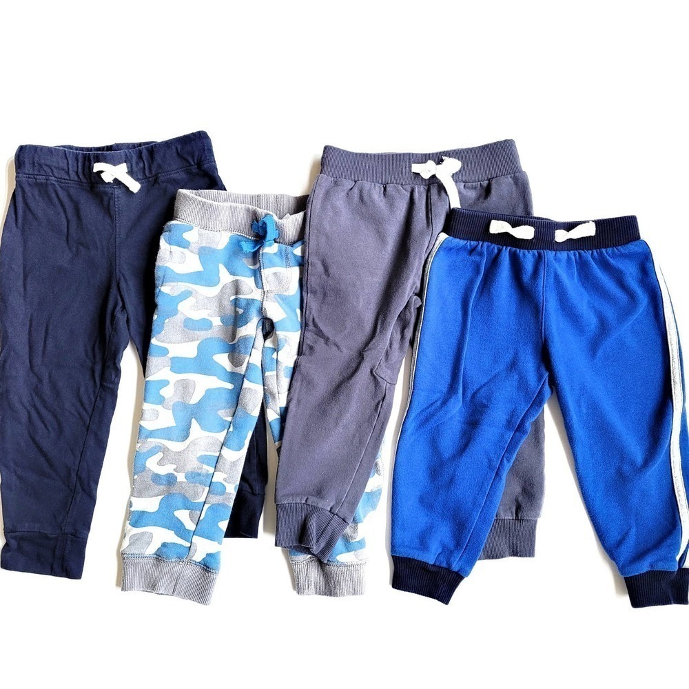 Size 2T Set of 4 Joggers Bundle Fall Back to School